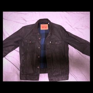 Levi’s: Trucker-style, Black Jacket (not denim).